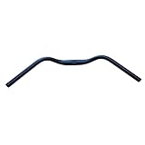 UPANBIKE Urban Road Bike Retro Lenker 31,8 mm Schnurrbart Form Extra Breit Dutch M Form Schwarz