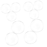 SHERCHPRY 10 Stück 3D -gläserlinsen Konvex Uhrglaslinse Zubehör Für Vr-Brillen Optische Glaslinse Vr-objektive Brillenglas Simulationsbrille Virtual-Reality-zubehör Linse Für Vr-Brille Acryl