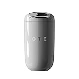 OTE Thermobecher, Tragbarer Kaffeetasse Isolierbecher, Hält Getränke heiß/kalt, Edelstahl Kaffeebecher to Go, 350ml auslaufsicher Reisebecher (Grau)