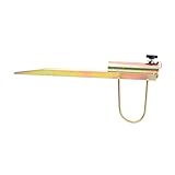 ORFOFE Strand sonnenschirmständer aus Galvanisiertem Eisen Stabiler Sandanker mit Verstellbarem Geeignet für Schirmstangen Einfacher Aufbau Tragbar und Windfest