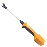 Elektrischer Viehtreiber, Teleskopschlagstock Mit Elektroschocker Wiederaufladbarer Elektrischer Tierbetäubungsstab für Vieh Rinder Schafe, 68cm