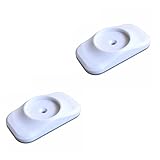 1 Paar Wandpolster, Schutz für Ihre Tasse, Babygitterschutz, schützt Innengitter, Stoßstangen, einfache Installation, Wandtassen