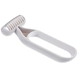 MAGICLULU Tragbarer Damen Körperhaartrimmer aus ABS Kunststoff Sanfter Achsel und Beinrasierer mit Präzisen Schneidkanten Leichter Handrasierer für Geschmeidige Haut und Reisen