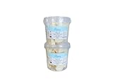 Palmöl 1kg – Bio RSPO-bescheinigt 100% rein,1kg (2x500g)
