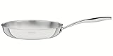 Tramontina Grano Bratpfanne, Ø 30 cm, Edelstahl, Induktion, ofenfest, spülmaschinengeeignet