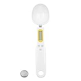 Digitale L?ffelwaage, 500 g/0,1 g, Digitale Küchenwaage mit Griff, kleine Backwaage mit LCD-Display für Kaffee, Pillen, Tee usw