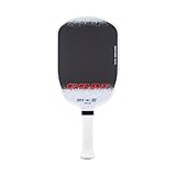 JOOLA Graf Edge Pickleball-Paddel, 16 mm, Agassi-Form mit verlängertem Sweetspot, strukturierte Kohlefaser-Oberfläche erhöht Spin und Kontrolle, UPA-A-zertifiziert, USAP-zertifiziert, NFC-Chip-fähig.
