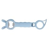 SHINEOFI Multifunktionaler Dosenöffner mit Ergonomischem Griff Edelstahl Pp material Vielseitiger Flaschen Bierdosenöffner für Küche und Bar Langlebig und Handlich