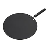 JKOKPMG Antihaftbeschichtete Crêpes-Pfanne mit Herdplatte, Pfannkuchen-Grillpfanne für Eier, Brot, Kuchen, Crêpes, Chapattis mit Gasherd