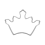 MOLUCKFU 4 Stück Backformen Für Kuchen Scone- Herz-ausstecher Cookie-stempel Fondant-briefausstecher Plätzchen Kreis Ausstecher Ausstechform Obst Mehlsieb Keksformen Silver