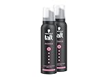 Schwarzkopf Taft Schaumfestiger Power Cashmere (2x 150ml), Haltegrad 5, Haarschaum für trockenes und strapaziertes Haar, Haarmousse mit kaschmirartiger Geschmeidigkeit, vegane Formel*
