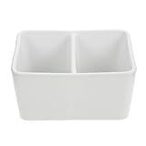 jojofuny Keramik Farbplatte Stiftwaschteller zum Eintauchen und Reinigen von Pinseln Geeignet für Büro und Atelier