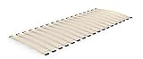 Generisch Premium Rolllattenrost, Rollrost, 80x200cm, extra stabil, bis 150kg belastbar, 5 Jahre Garantie