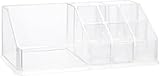 ZHAOMAN Acryl Lippenstift Organizer Transparent Kunststoff Lippenstift Organizer Lippenstift Halter Fächer Bruchsicher Perfekte Badezimmer Vanity Storage