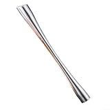 Zilimontt Edelstahl-Eiszerkleinerer für Milchtee, Zitronenpressen und Cocktails, 304 Premium-Metall-Stößel für Küche, Bar, Getränkezubereitung, 20/23/26 cm (C)