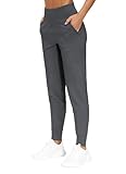 THE GYM PEOPLE Jogginghose Damen Sporthose Lang Yoga Hosen Leichte Sportleggings High Waist Freizeithose für Fitness, Wandern, Laufen
