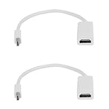Mocturnity 2 x Mini DisplayPort auf Adapterkabel Mini Display Port DP Converter Pro Air