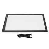 BONKZEBU Slide Viewer, Ultra Slim Pad Slide und Film Viewer, 3 Helligkeitsstufen LED LEGED Leuchtetes Betrachten, für Filmnegativ