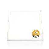 Xtend EcoLight LED Panel 62x62 4000K Neutralweiß dimmbar 36W 0-10V 4320lm Rasterleuchte Slim Alu flimmerfrei Deckenleuchte Netzteil PLs3.0