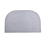 Feuerfeste Teppiche für den Kamin, halbrunde Kaminteppiche, Grillmatten für den Außenbereich, Grilldeckschutz, feuerfeste Matte für Grubenboden