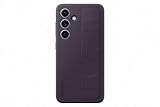 Samsung Standing Grip Smartphone Case EF-GS921 für Galaxy S24, Handy-Hülle, Fingerhalterung, Schlankes Design, Dark Violet