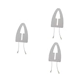 MAGICLULU 3St Heizkern aus Eisen Heizkörper Heizelementkern Austausch des Drahtkerns Lötheizelement Heizelement-Lötmittel Heizelement aus Eisen Teil Dampfbügeleisen Glimmer Light Grey