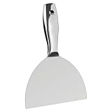 Rastapulz 15,2 cm Spachtel, Einteilig, Premium-Schaber Aus Poliertem Edelstahl für die Endbearbeitung Von Trockenbauwänden