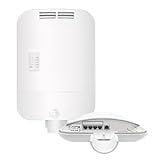 PoE-Switch für den Außenbereich,IP65 wasserdichtes 4-Port-Gigabit mit 30 W pro Port,1*Gigabit-Uplink-Ports,IEEE 802.3af/at-konform,65 W hohe Leistung,Plug-and-Play,Netzwerk-Hub,Ethernet-Splitter