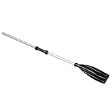 Kajakpaddel, Kanupaddel, Aluminiumlegierung, Paddelbrett, Paddel mit 2 Stück für Kajakboot