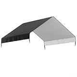 Hühnerstall aus Metall für den Außenbereich mit sicherem Schloss, wetterfeste PE-Abdeckung mit richtiger Dachneigung, rostbeständige Epoxid-Beschichtung, geräumig für mehrere kleine Haustiere (schwarz