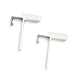 Radeco® Klemmträger für (doppel) rollos - 2 Klemmträger - Ideal für Dreh/Kippfenster