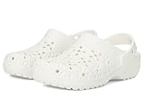 Crocs Classic Floral Cut Out Clog T, Kids, Chalk,