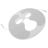 HEMOTON Wiederverwendbare Akupunktur Therapiepads Gesicht Selbstklebende Vlies Elektroden für Muskelstimulator Kompatibel mit Physiotherapiegeräten Weiche Haushalts Massageauflagen