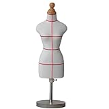 Schneiderpuppe für Damen, verstellbarer abnehmbarer Ständer für modisches Design, Drapieren, Nähen und Anpassen
