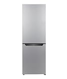 Respekta Stand Kühl-Gefrierkombination / 157 L / **** Gefrierfach/Fast Cool Funktion/wechselbarer Türanschlag/LED / 144 cm hoch/C/Silber / KG144SI-52