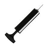 Tragbare Ballpumpe | Leichte Basketballpumpe | Verschleißfeste Handpumpen für Basketball | Basketball-Luftpumpe für müheloses und effizientes Aufpumpen (Schwarz)
