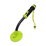 Pulsanzeige IP68 Wasserdichter Handmetalldetektor Hochempfindlicher Unterwasser-Pinpointer Tragbares Goldmetallsuchgerät Breites Anwendungsspektrum(Orange with Black)