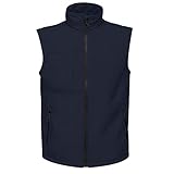 Regatta TRA848 74495 Professionelle Octagon II 3-lagige wasserdichte Softshell-Bodywarmer, Marineblau (SlGrey), XXXL