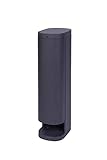 BOLD 19486 Volo smarte Garten Steckdose aussen (Steckdosen-Säule) Anthrazit (2X Schuko | Smart Home (iOS & Android) | WLAN | 3680 Watt | 9,5 x 13,5 x 38,5 cm | Einfache Montage)