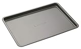 MasterClass Backblech, Antihaft-Backblech zum Backen und Braten 35x25x2cm, mit Hülle, grau