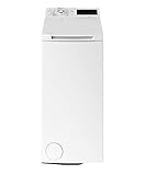Bauknecht WMT Eco Smart 6513 Z C Toplader-Waschmaschine / 6,5 kg / 1151 UpM/Antiflecken-Programm/FreshFinish/ZEN Technology/Startzeitvorwahl/SoftOpening/Kurz 30'/ 15° Green& Clean, Weiß