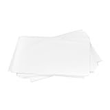 Weißes Transparentpapier, Knitterfrei, 250 Blatt, Durchscheinendes Transparentpapier für Bastelprojekte (16K)
