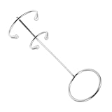BESTOYARD Ständer Für Milchaufschäumer Kaffeehalter Becher Behalten Tassenständer Für Die Wand Schleifer Tragbar Maschine Kaffeepadhalter Standmixer Eiermischer Grat Silver Rostfreier Stahl