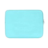 GIYXHU Laptop-Tasche Weiche Laptoptasche, Notebook-Hülle, Computertasche, Notebook-Tasche(Green,14-15 inch)