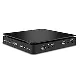 Muyilanc DVD-High-Definition-Player, Heim-DVD-Player, TV-Box, Disc-Player, Kompatibler AV-Anschluss mit USB-Eingang, Langlebiger EU-Stecker