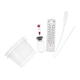 KOMBIUDA Thermometer-Materialpaket Robotik Engineering-Kit Wissenschafts-Kit Kristallzüchtungsset Stielspielzeug Stengel Mädchen Bildungsspielzeug für Vorbau-Kits Plastik Transparent