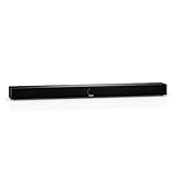 Nubert nuPro AS-2500 | Schwarze kompakte Soundbar mit Dolby Audio, DTS und Bluetooth | Aktiver TV-Lautsprecher für Spitzenklang | Geeignet für Wandmontage | Stereoton in 3-Wege-Technik
