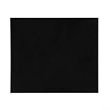 Akustikgitarren-Set, 20 x 17 cm, blanko, mit sicherer Rückseite, Schwarz