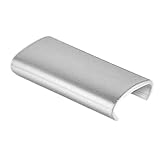 Amagogo Pickleball-Schlägerkantenverzierung, Kantengewicht für 16 mm Dicke Schläger, dekorative Schnalle für Park, Court, Halle, Turnier, Silber