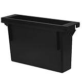 TOGEVAL Auto CD Aufbewahrungsbox Robustes Aufbewahrungszubehör für Autoradio mit Einfachem Einbau und Geräumigem Innenraum zur Platzsparenden Organisation im Fahrzeuginnenraum